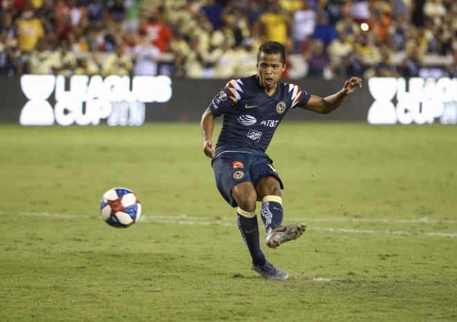 Giovani dos Santos, con el América (Foto: Cordon Press).