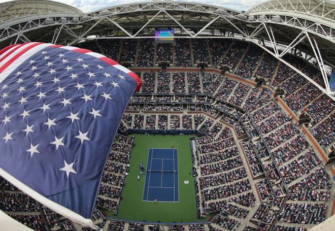 Imagen de la pista central del US Open (Foto: US Open).