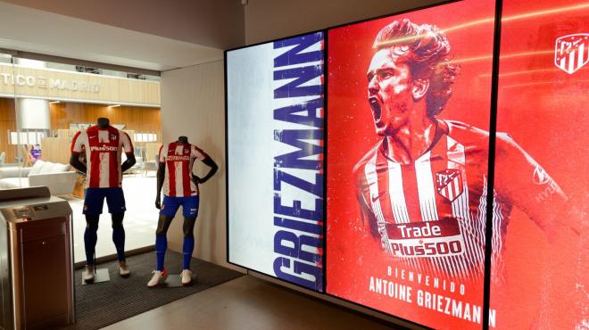 El Atlético de Madrid presume del fichaje de Griezmann (Foto: Atleti).
