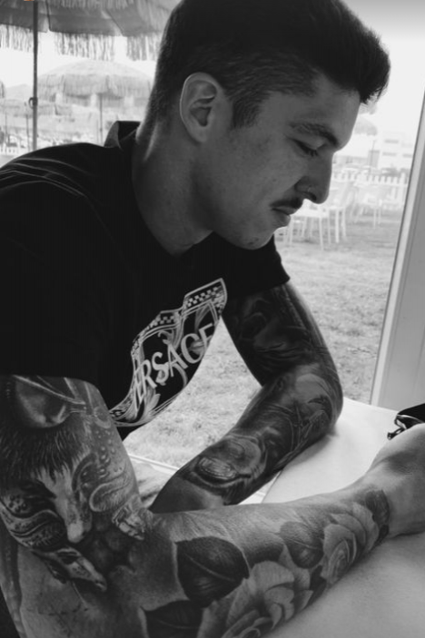 Capa, durante el parón de selecciones (Foto: Instagram).