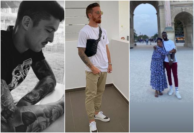 Jugadores del Athletic disfrutando de su tiempo libre.