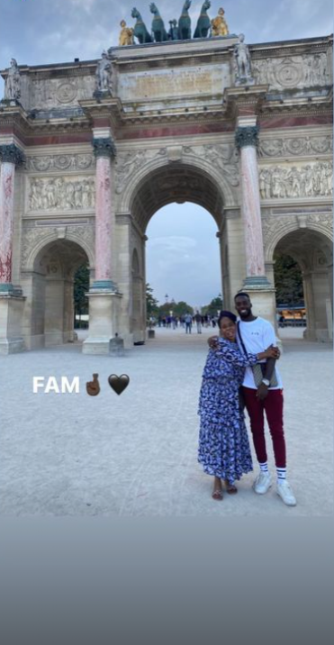 Williams disfruta del parón de selecciones junto a su familia (Foto: Instagram).