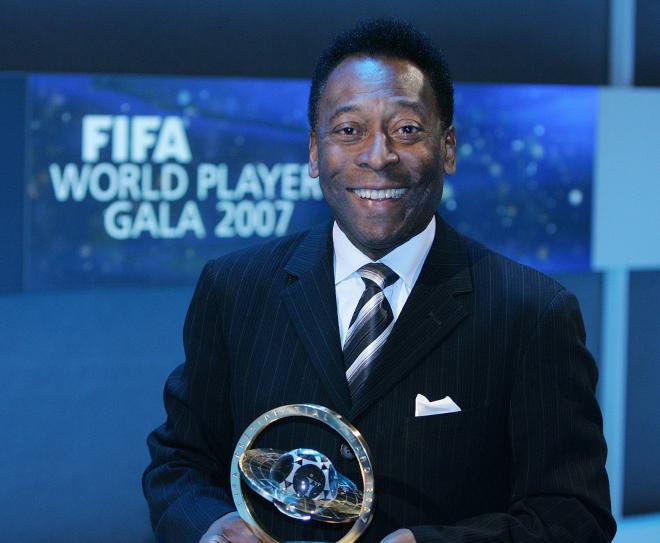 Pelé, en una imagen de archivo en una gala de la FIFA (Foto: Cordon Press).