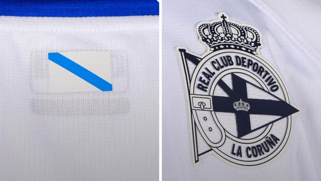 Detalles de la tercera equipación del Dépor (Foto: RC Deportivo).