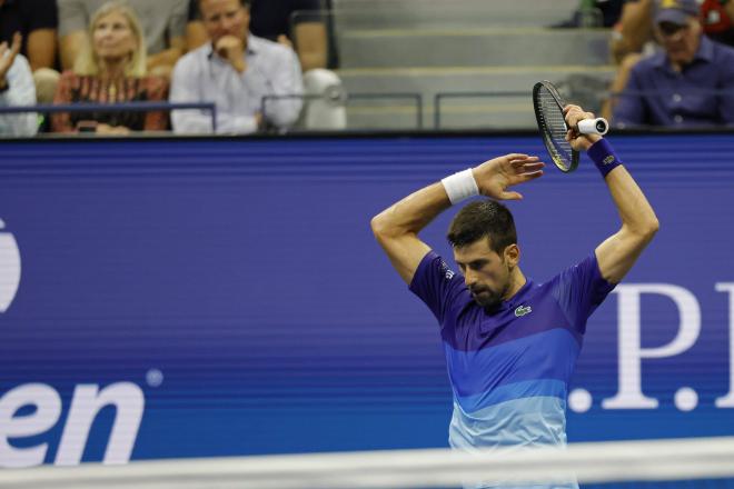 Djokovic, durante el US Open (Foto: Cordon Press).