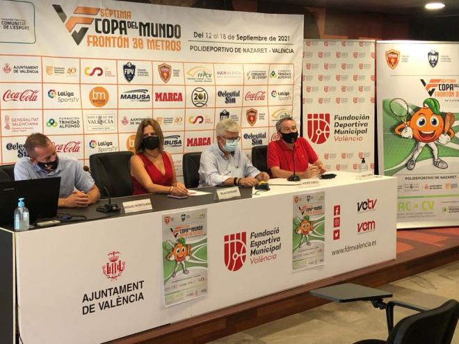 València acoge la VII Copa del Mundo de Frontón de 30 metros