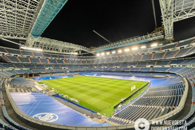 Estadio Santiago Bernabéu, casa del Real Madrid (Foto: @nuevobernabeu).
