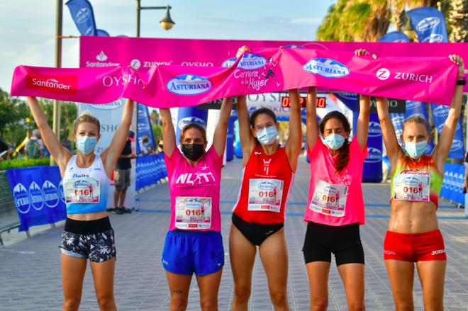 La Marea Rosa regresa a lo grande en la Carrera de la Mujer de València