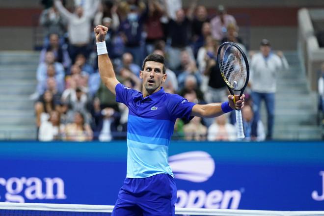 Novak Djokovic, en el US Open (Foto: Cordon Press).