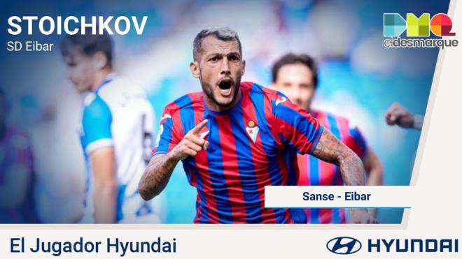 Stoichkov, Jugador Hyundai del Sanse-Eibar.