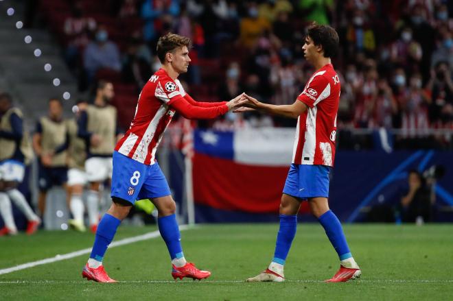 Griezmann sustituye a Joao Félix en el Atlético de Madrid (Foto: Cordon Press).