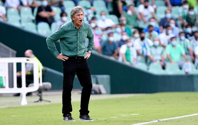 Pellegrini ante el Celtic (Foto: Kiko Hurtado)