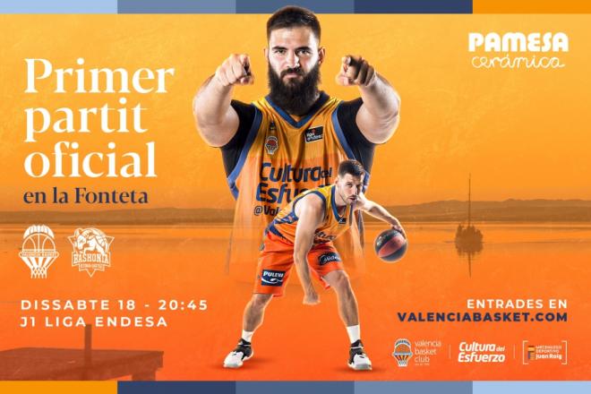 El Valencia Basket abre era Peñarroya en ACB con bajas y avisado por la Supercopa