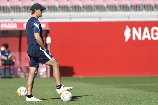 Lopetegui, entrenador del Sevilla (Foto: Kiko Hurtado).
