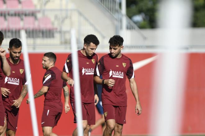 Idrissi y Munir entran en la lista de convocados del Sevilla FC (Foto: Kiko Hurtado).