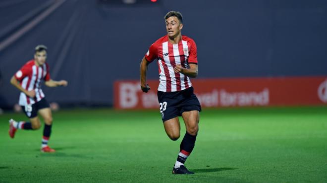 Mikel Goti, durante su etapa en el Athletic (Foto: Athletic Club).