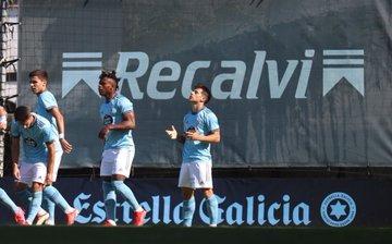 Alfon celebra un gol (Foto: RC Celta).