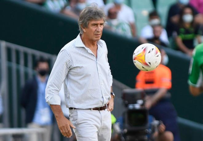 Pellegrini ante el Espanyol (Foto: Kiko Hurtado).