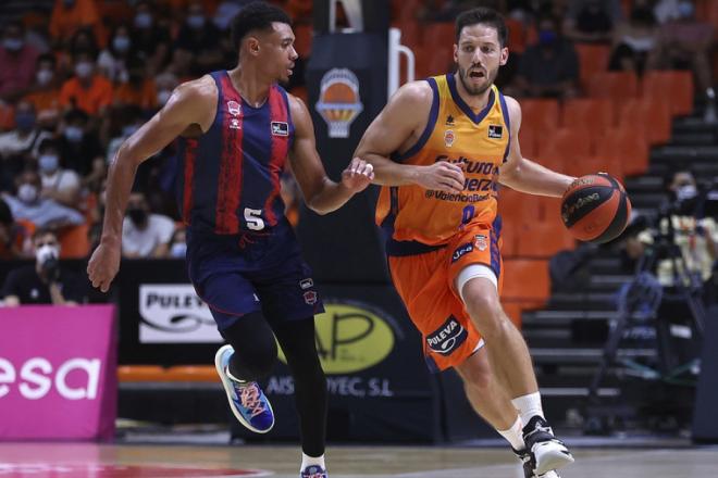 Van Rossom, del Valencia Basket, jugará ante el Real Madrid