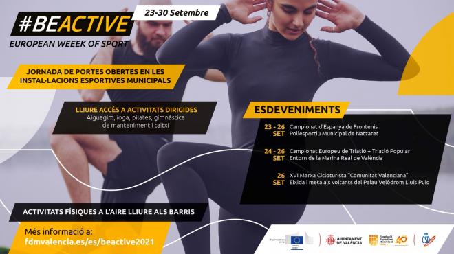 València celebra la Semana Europea del Deporte con actividades deportivas gratuitas