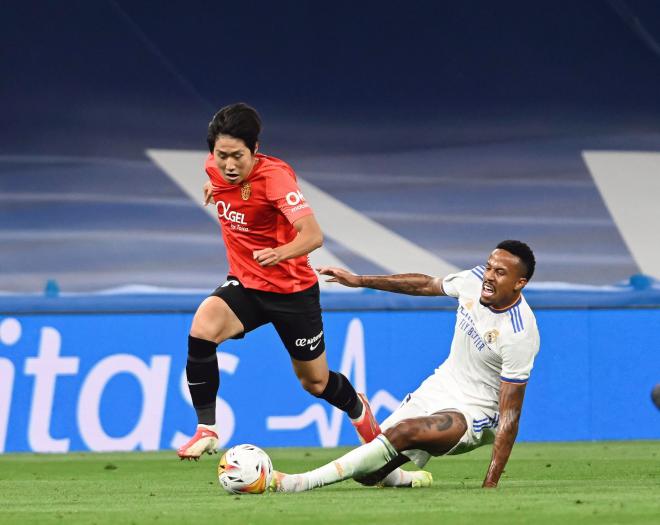 Kang In Lee primer gol con el Mallorca