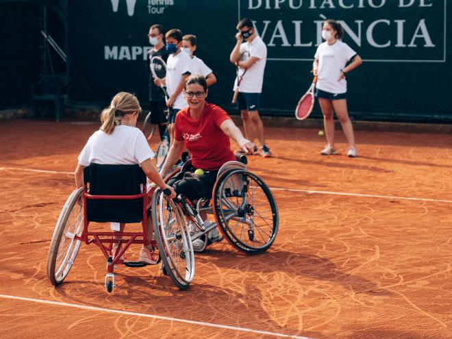 Tenis inclusivo en el Open Ciudad de Valencia