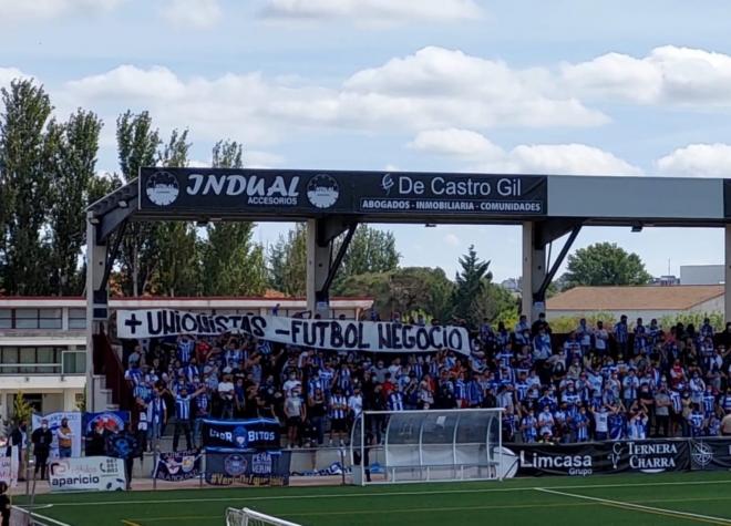 Desplazamiento de la afición del Deportivo a Salamanca (Foto: Unionistas)