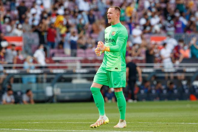 Marc André ter Stegen, en un partido con el Barcelona (Foto: Cordon Press).