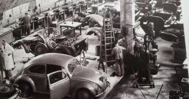 Las primeras unidades de Volkswagen.