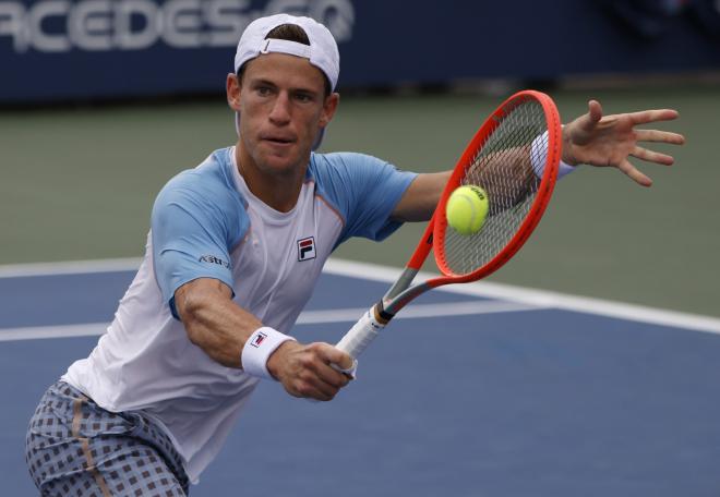 Schwartzman, en un encuentro (Foto: EFE).