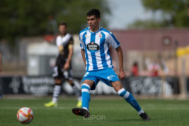 Diego Villares, centrocampista del Deportivo (Foto: RCD).