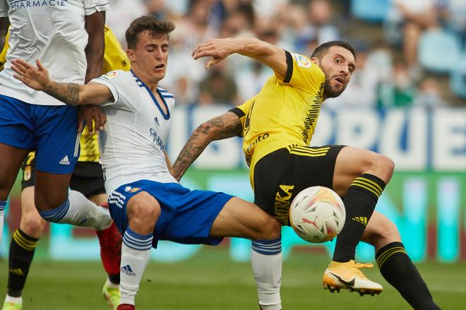 Francés ya consiguió frenar a Borja Bastón (Foto: Daniel Marzo).