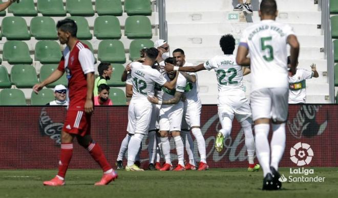 Gol de Benedetto (Foto: LaLiga).