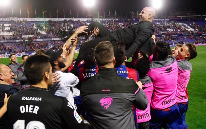 El entrenador Paco López puso punto final a su etapa en el Levante UD