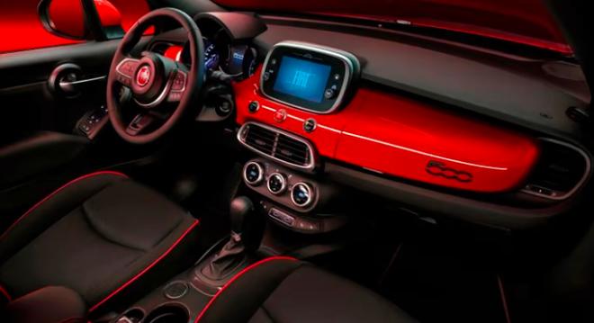 Fiat 500X Red