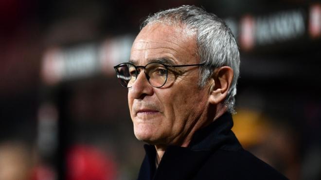 Claudio Ranieri, entrenador de la AS Roma, rival del Athletic Club en la UEFA Europa League.