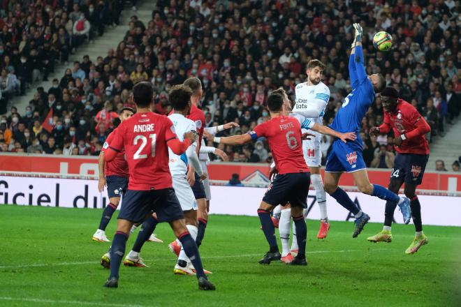 Grbic, durante un partido con el Lille (Foto: Cordon Press).