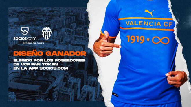Ya se conoce el diseño de la camiseta que vestirá el Valencia CF en la Copa del Rey