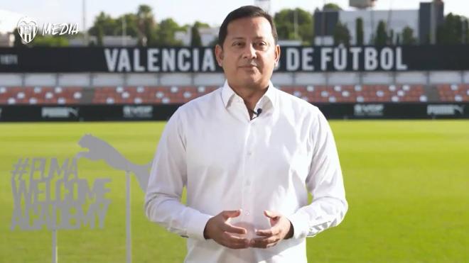 El plan de futuro de la Academia del Valencia CF según Anil Murthy