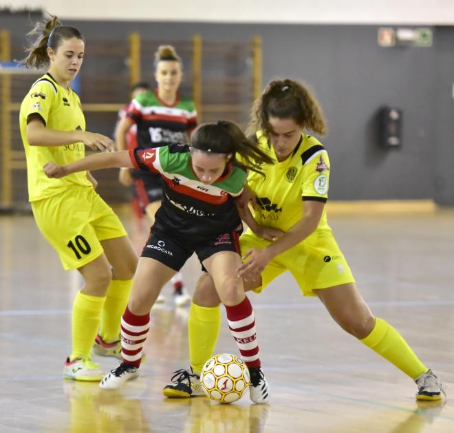 El equipo bilbaíno de Fútbol Sala femenino Viuda de Sainz-Gora.