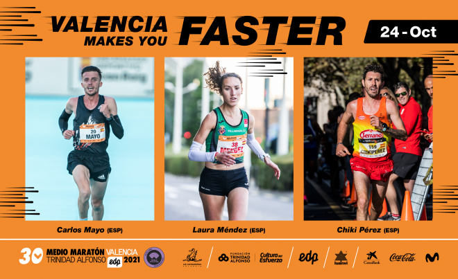 Los mejores atletas españoles estarán en el Medio Maratón y el Maratón Valencia