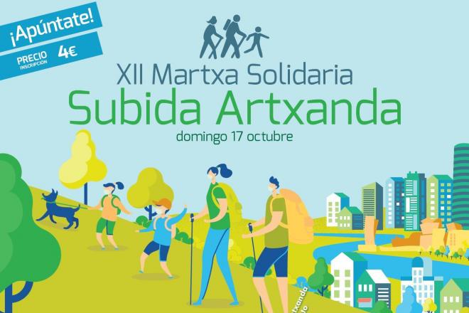 El domingo 17 de octubre se celebrará la XII Martxa Solidaria Subida Artxanda.