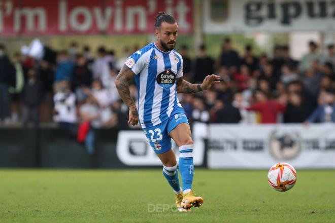 Héctor Hernández, lateral izquierdo del Deportivo (Foto: RCD).