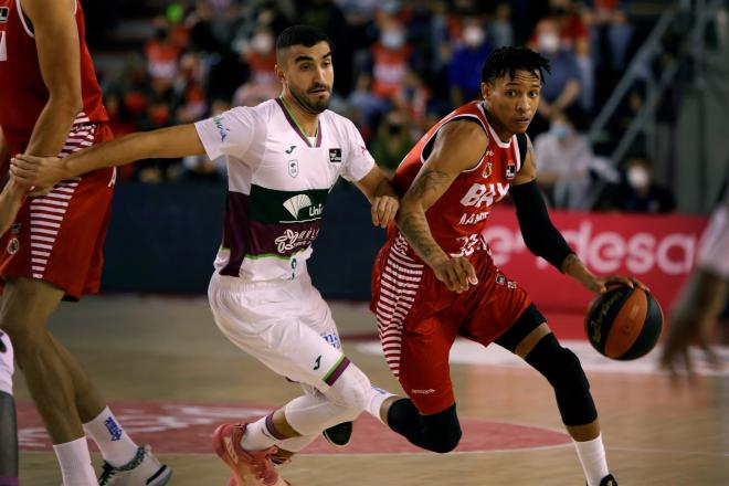 Jaime Fernández, en un lance del Manresa-Unicaja (Foto: EFE).