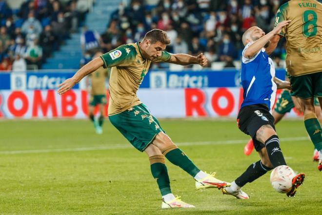 Joaquín, en el Alavés-Betis (Foto: Cordon Press).