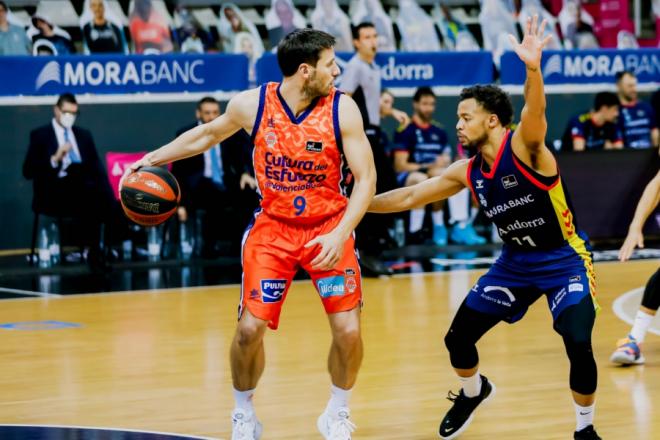 Valencia Basket repite como visitante para viajar la pista del MoraBanc Andorra