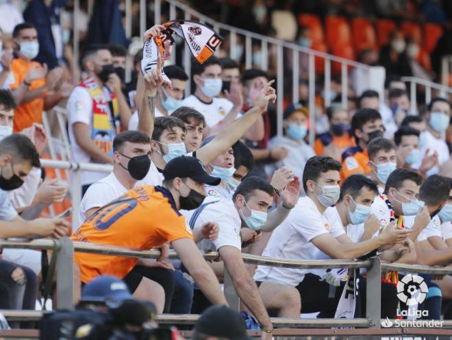Afición en Mestalla ante el Mallorca (Foto: LaLiga)
