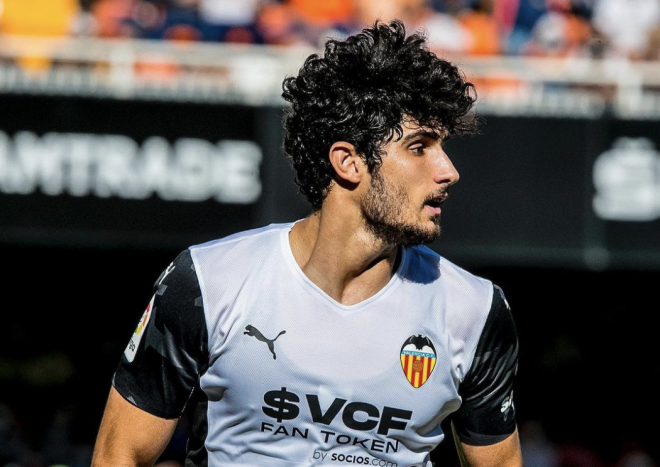 Guedes inició la remontada ante el Mallorca (Foto: Valencia CF)