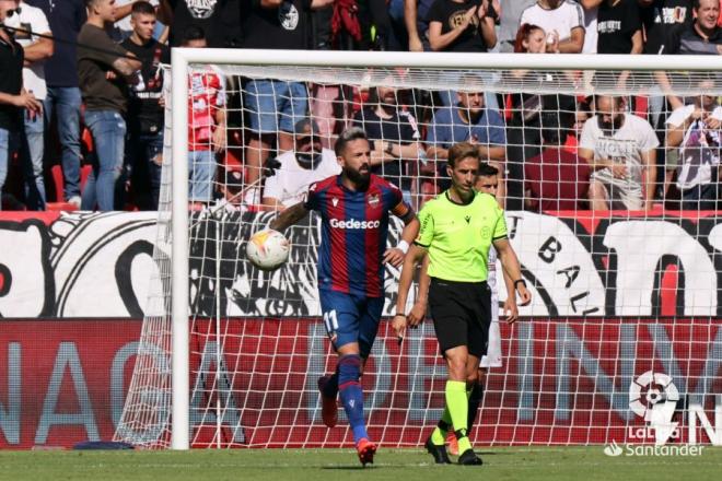 Gol del Levante UD en Sevilla (Foto: LaLiga)