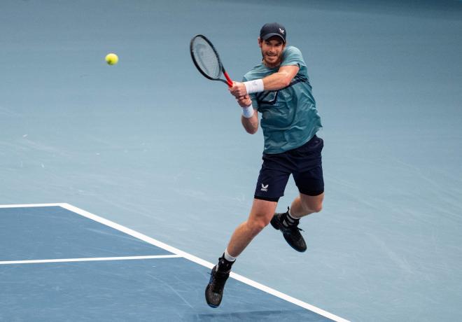 Andy Murray durante un partido (Foto: ATP).